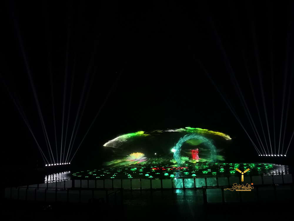 達州蓮花湖《圣蓮華彩》水舞光影秀(圖18)