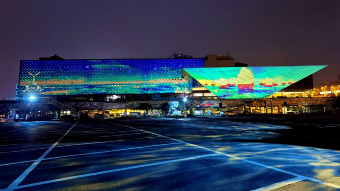 寸灘國(guó)際絲路花街建筑光影秀于7月1日開(kāi)街上演啦！(圖10)