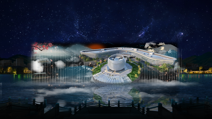 可克達(dá)拉朱雀湖5D全息水舞秀-《朱雀湖夜曲》上演啦!(圖11) 可克達(dá)拉朱雀湖5D全息水舞秀-《朱雀湖夜曲》上演啦!(圖11)