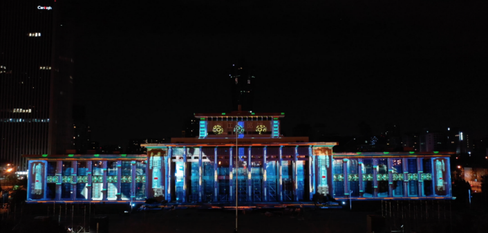 天空創(chuàng)想用科技點(diǎn)亮城市！杭州武林廣場3DMAPPING秀震撼上演！(圖15)