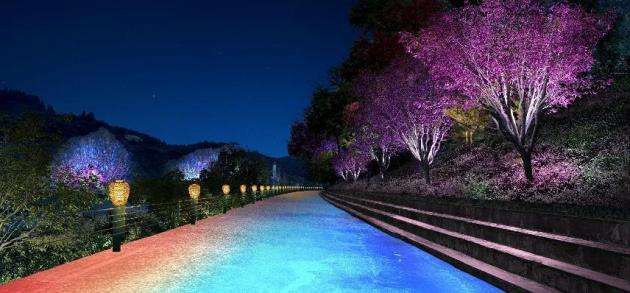 湖南《夜?jié)o溪》夜游項目(圖10)